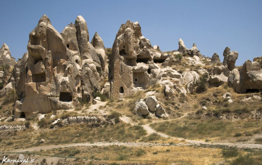 شهر زیرزمینی درینکویو بر روی سطح زمین