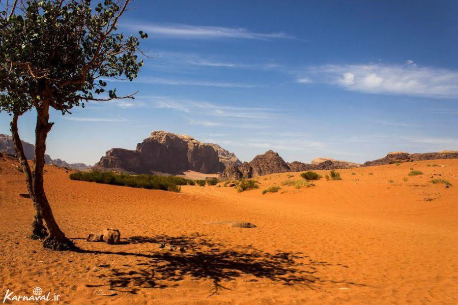 صحرای رم، اردن