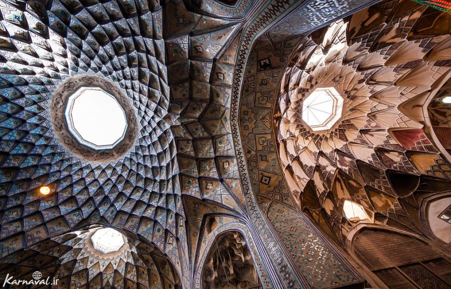 گنبد زیبای بازار