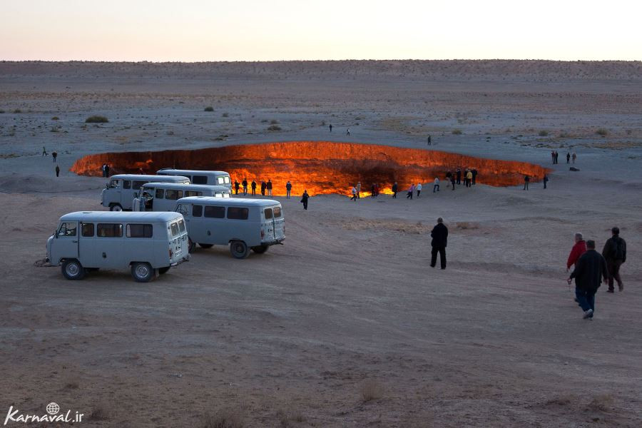 دروازه جهنم ترکمنستان