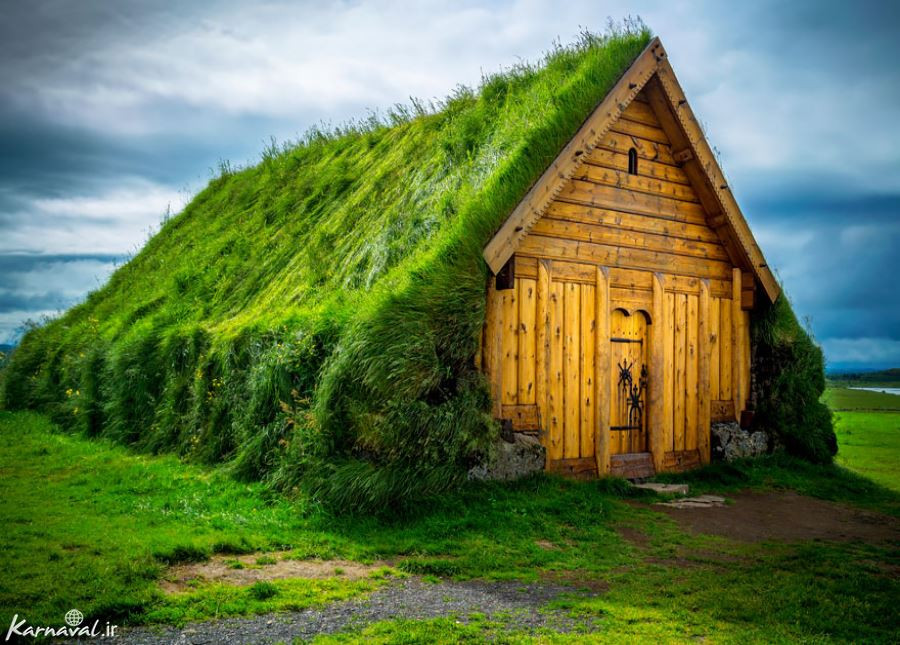 پشت بام های سبز ، اسکاندیناوی