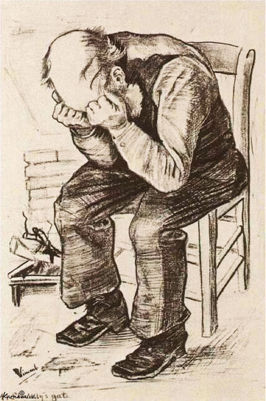بر دروازه ابدیت. ونگوگ
