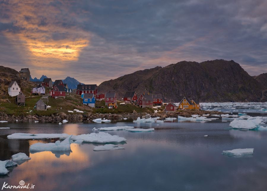 تصاویری زیبا و بکر  از طبیعت یخی گرینلند