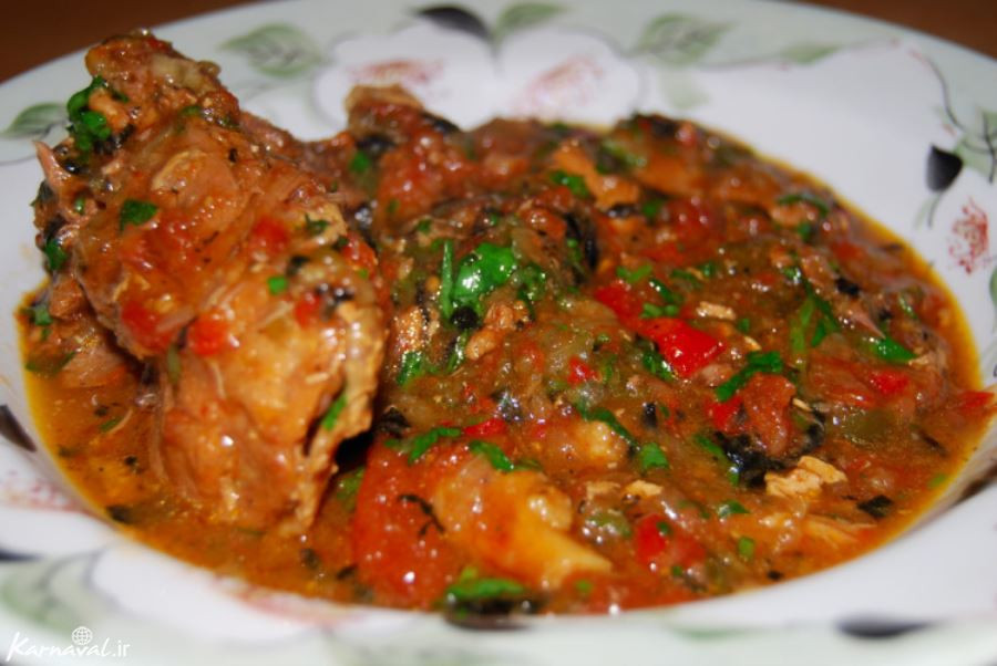 چخخبیلی غذای گرجی