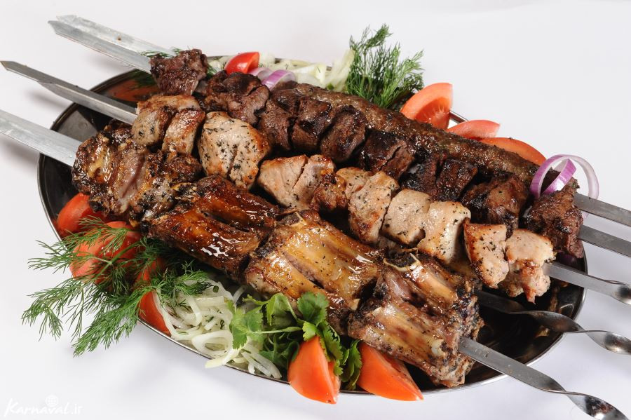 شیشیلیک غذاهای گرجی
