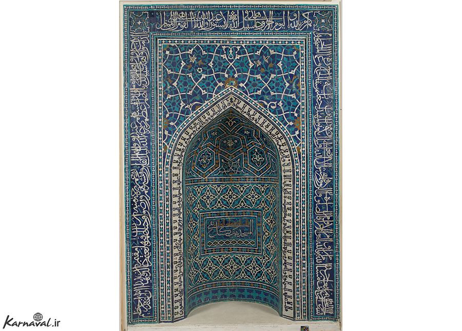 محراب مدرسه امامیه اصفهان