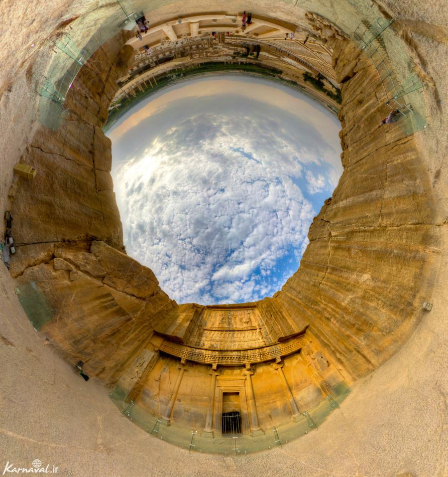 عکس مقبره اردشیر سوم شیراز