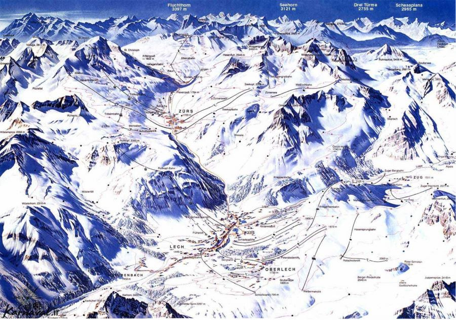 پیست اسکی لخ زورس