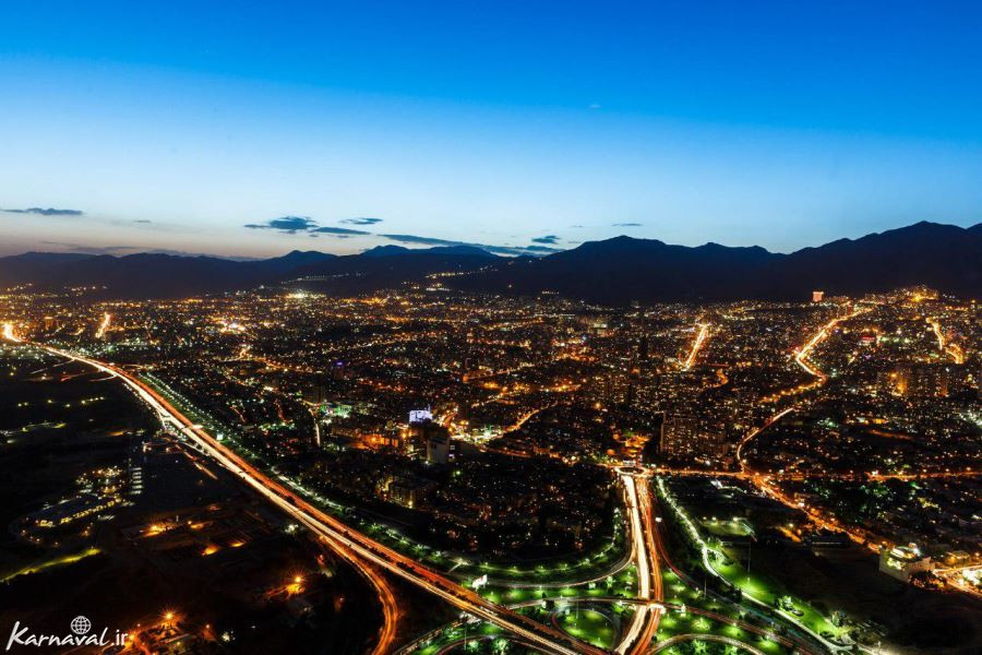 عکس از تهران