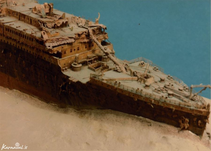 بقایای کشتی تایتانیک