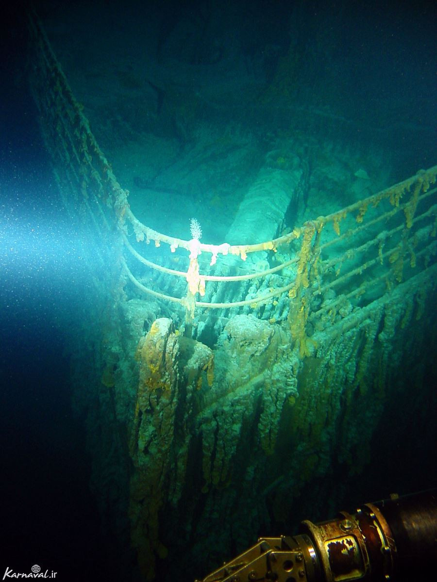 چرا لاشه کشتی تایتانیک را از اب بیرون نمی اورند