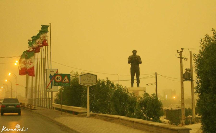 گرد و غبار اهواز