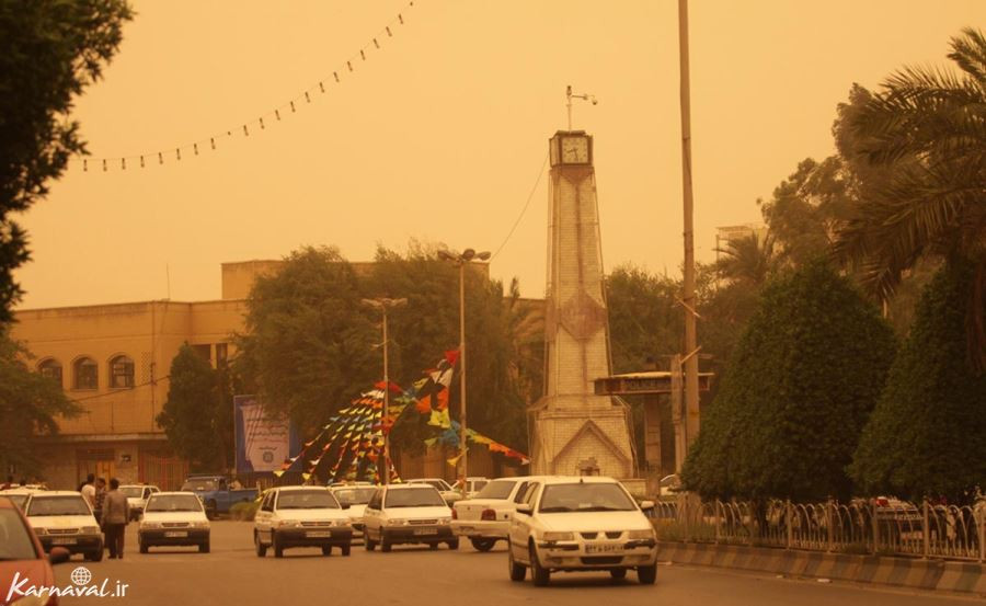 گرد و غبار اهواز