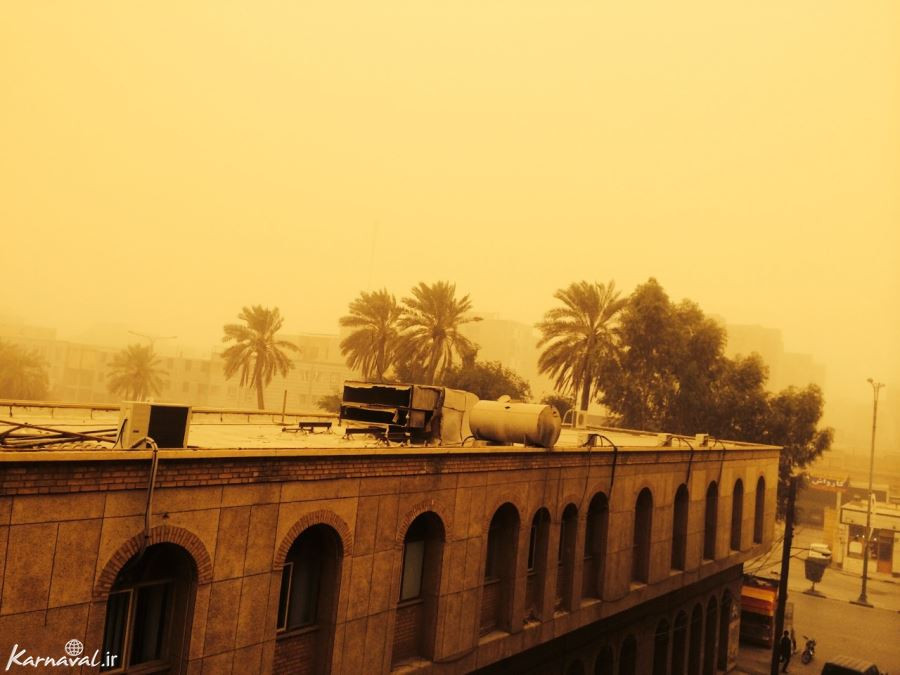 گرد و غبار اهواز