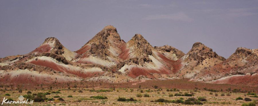 کوه های رنگین کمانی زنجان