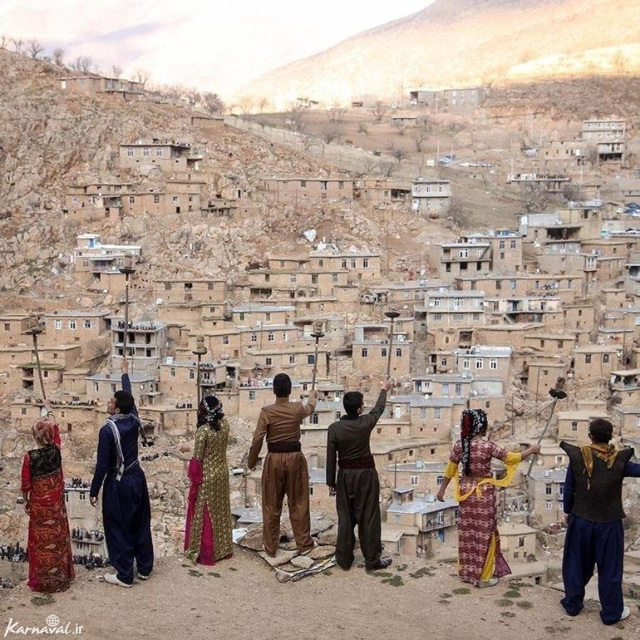 مراسم نوروز در روستای پالنگان