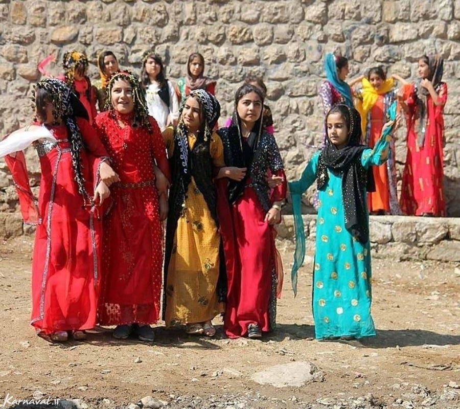 مراسم نوروز در روستای پالنگان