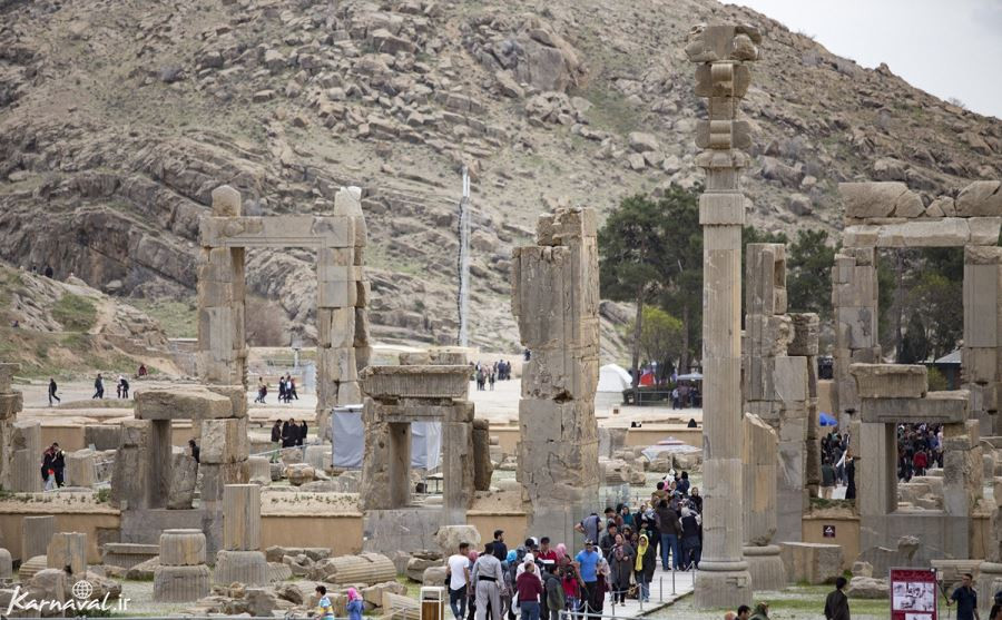 تخت جمشید در نوروز 96