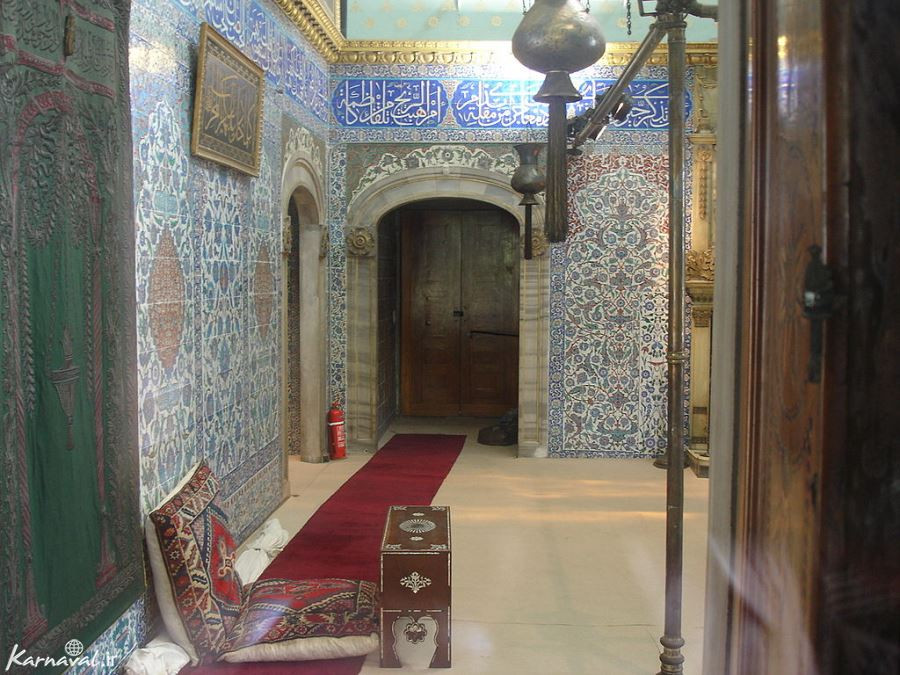 عبای حضرت محمد خرقه سعادت
