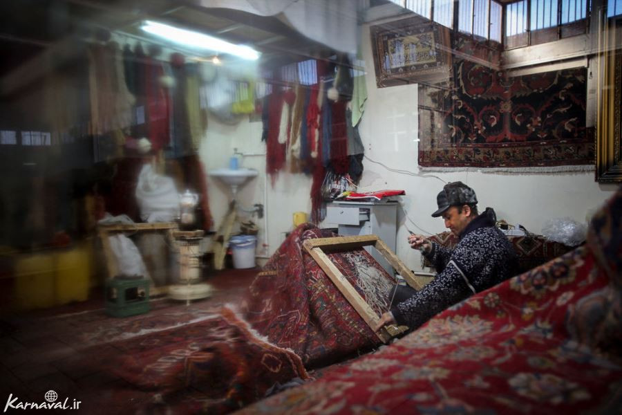 فرش بافی در تبریز