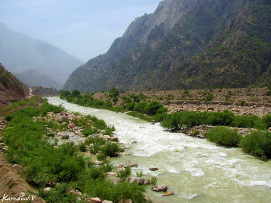 رودخانه کارون در دره عشق | Photo by : Unknown
