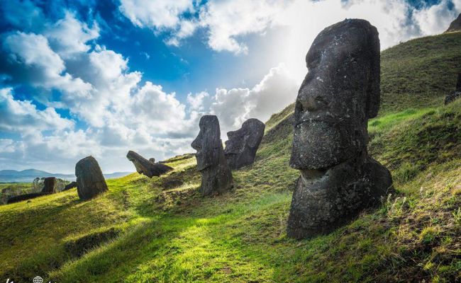 مجسمه های موآی مجسمه های موآی
