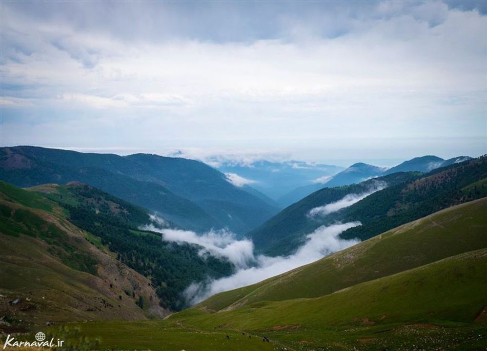منظره ای از فراز ییلاق اولسبلنگاه | Photo by : Ramona Mirian