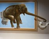 تصویر فیل در گالری هنر در بهشت پاتایا تصویر فیل در گالری هنر در بهشت پاتایا