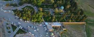 عکس هوایی آرامگاه عطار عکس هوایی آرامگاه عطار