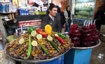 خوردنی های خوشمزه بازار تجریش خوردنی های خوشمزه بازار تجریش