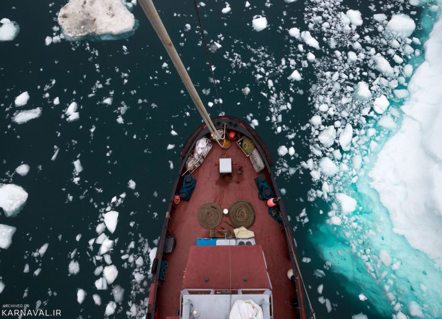 عکس های گرینلند یخ زده