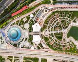 گنبد مینا و بازار گل گنبد مینا و بازار گل