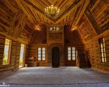 نمای داخلی مسجد چوبی نیشابور نمای داخلی مسجد چوبی نیشابور