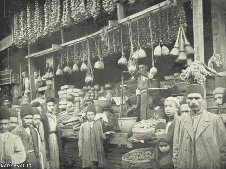 عکس قدیمی بازار