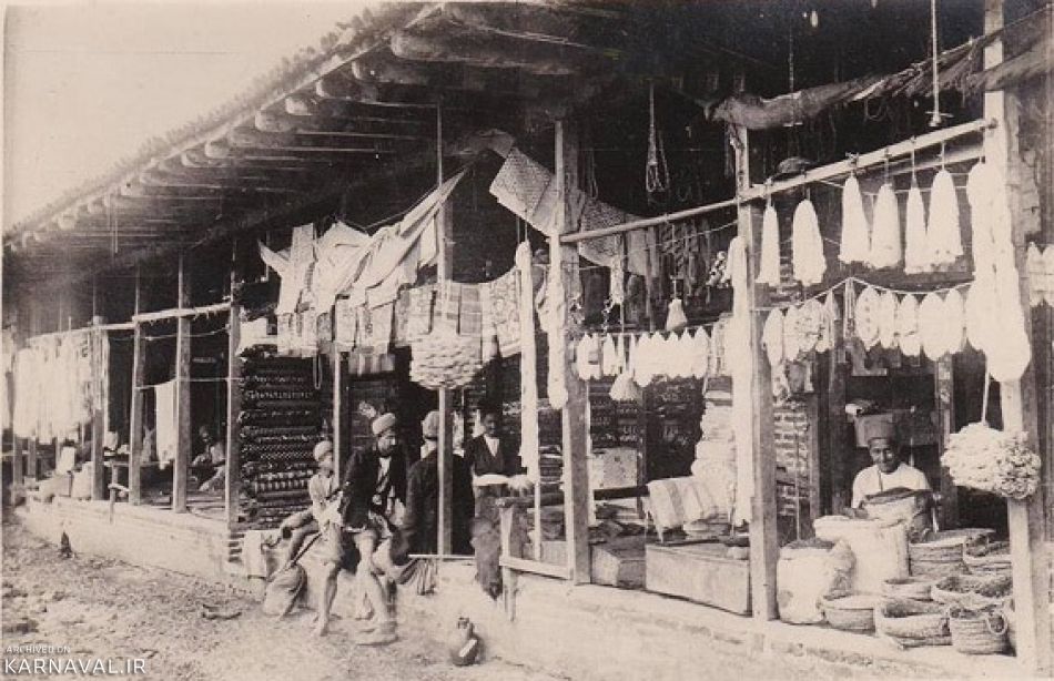 عکس قدیمی بازار