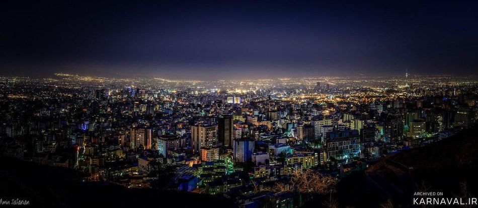 نمای تهران از بام تهران | Photo by : Unknown