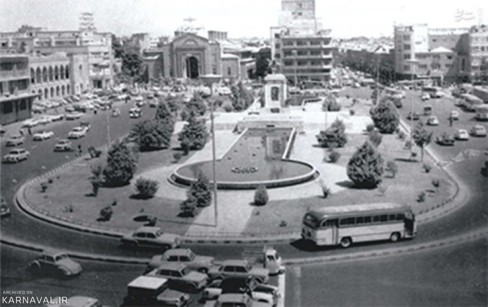 عکس قدیمی از میدان امام خمینی