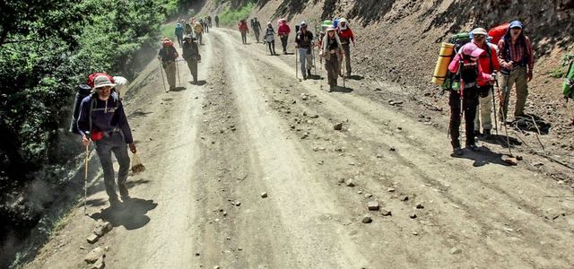 کوهنوردی اسالم به خلخال