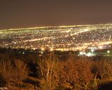 کوه صفه اصفهان در شب کوه صفه اصفهان در شب