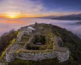 عکس هوایی قلعه مارکوه رامسر عکس هوایی قلعه مارکوه رامسر