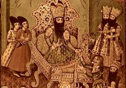 The diamond of the sea of light on the hat of Fath Ali Shah