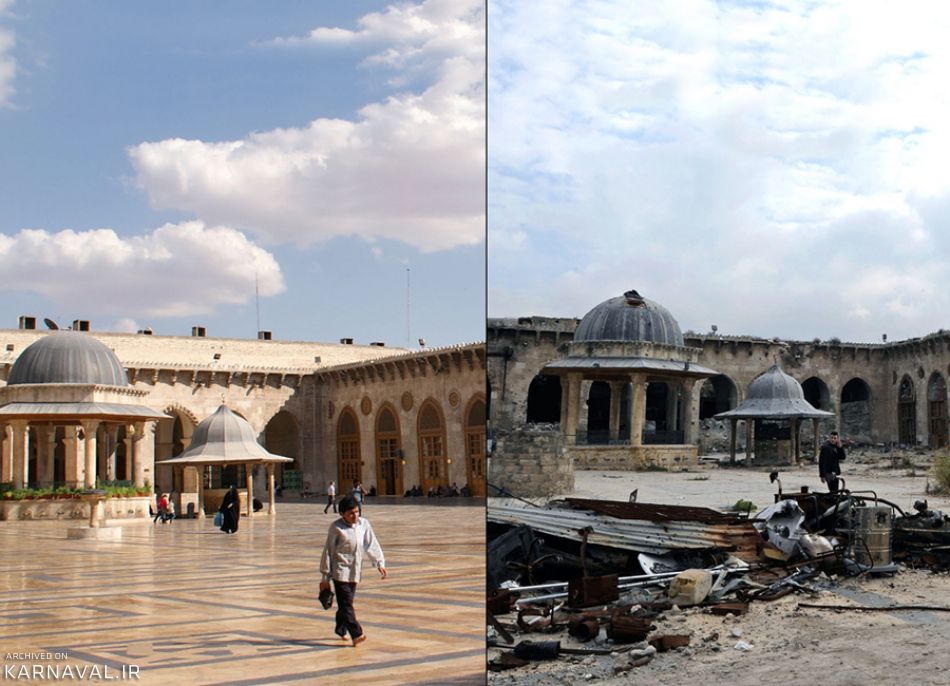 تصاویری از شهر حلب در سوریه