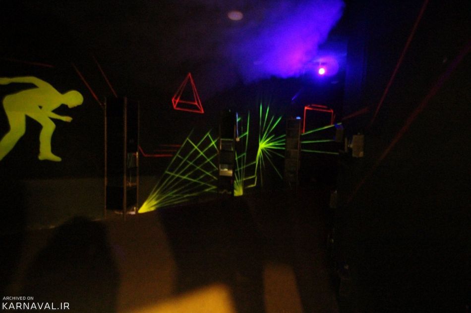 پارک علمی پروفسور بازیما مشهد فرار از لیزر ماز | Photo by : Unknown