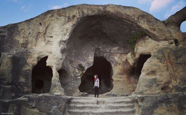 شهر سنگی اوپلیستسیخه گرجستان شهر سنگی اوپلیستسیخه گرجستان