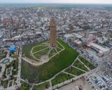 عکس هوایی گنبد قابوس عکس هوایی گنبد قابوس