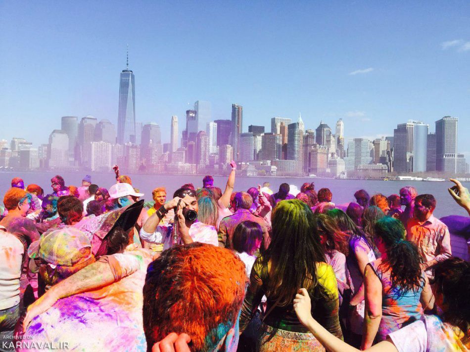 جشن هولی آمریکا | Photo by : Unknown