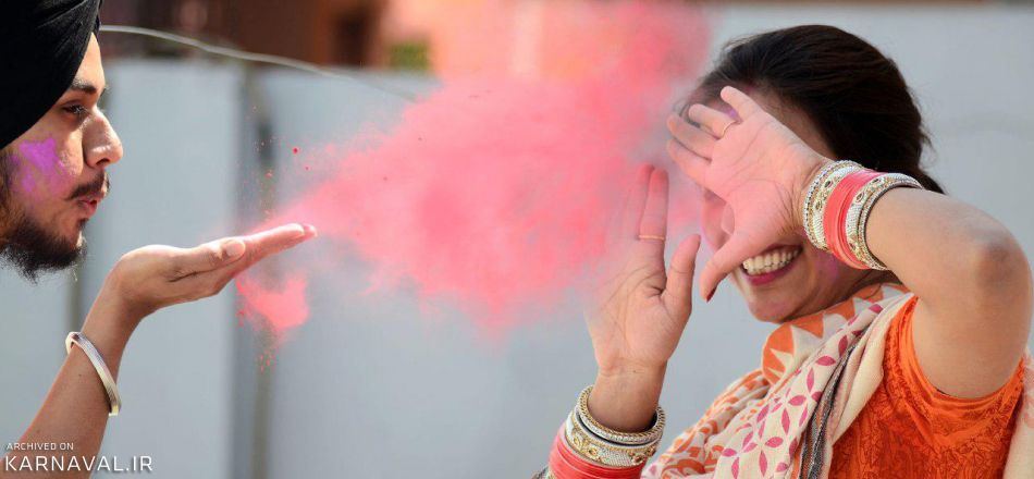 جشنواره هولی هندوستان | Photo by : Sukh Meet