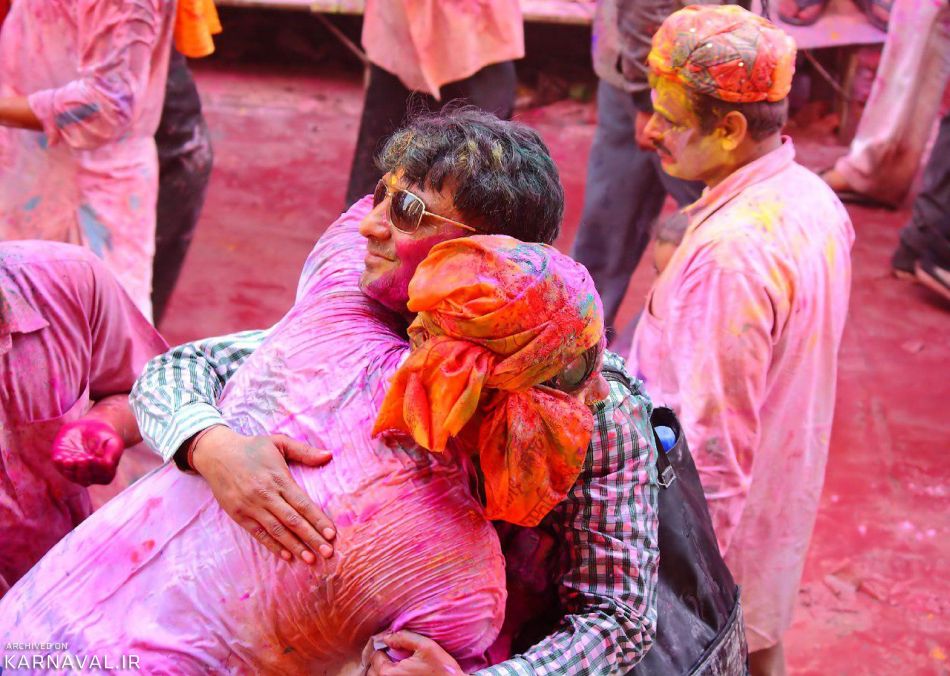 جشن رنگ ها هندوستان | Photo by : Dheeraj Tripathi