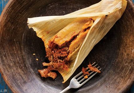 تاماله غذای مکزیکی | Photo by : Unknown