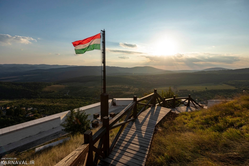 عکس پرچم کشور مجارستان